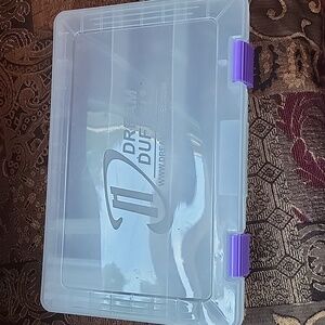Dream Duffel clear plastic accessory case